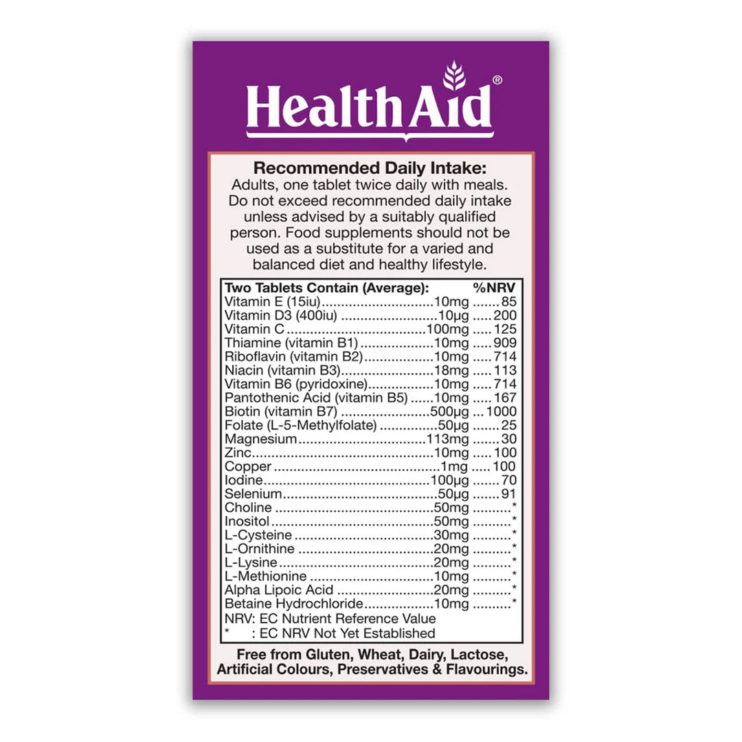 Health Aid SkinVit, 60 Tablets | Vitamins, Minerals & Antioxidants for Skin – product photo