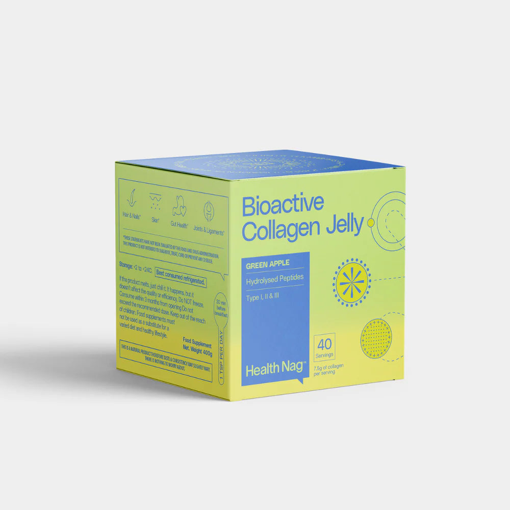 Health Nag Bioactive Collagen Jelly Green Apple, 400g – product photo