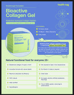 Health Nag Bioactive Collagen Jelly Green Apple, 400g – product photo