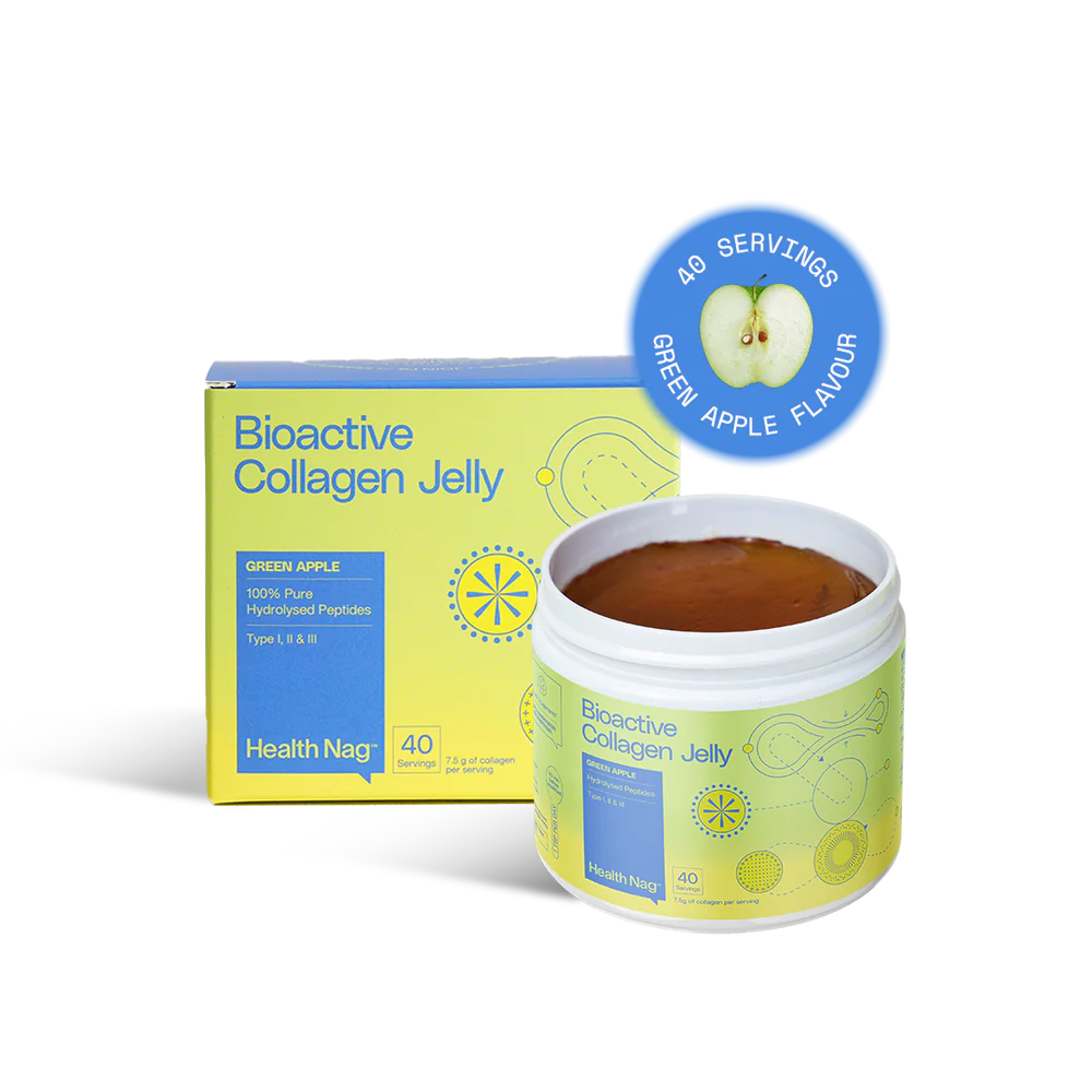 Health Nag Bioactive Collagen Jelly Green Apple, 400g