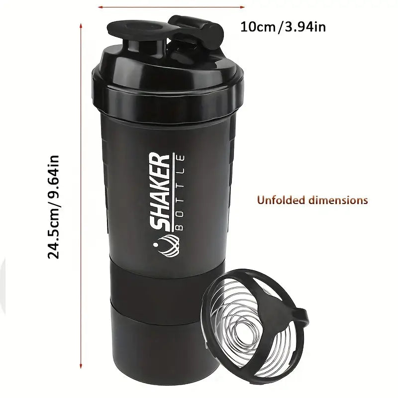 Healthana Portable Protein Shaker Bottle, 16oz – product photo