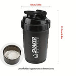 Healthana Portable Protein Shaker Bottle, 16oz – product photo