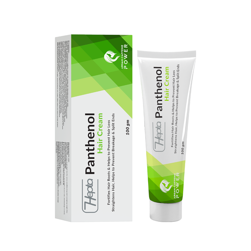Hepta Panthenol Hair Cream 100g | Softer, Easy-Comb Hair