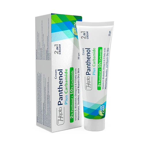 Hepta Panthenol Plus 10% Carbamide Cream 50g | Smooth, Even-Looking Skin