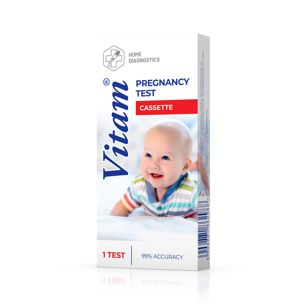 Home Diagnostics Vitam Pregnancy Test Cassette