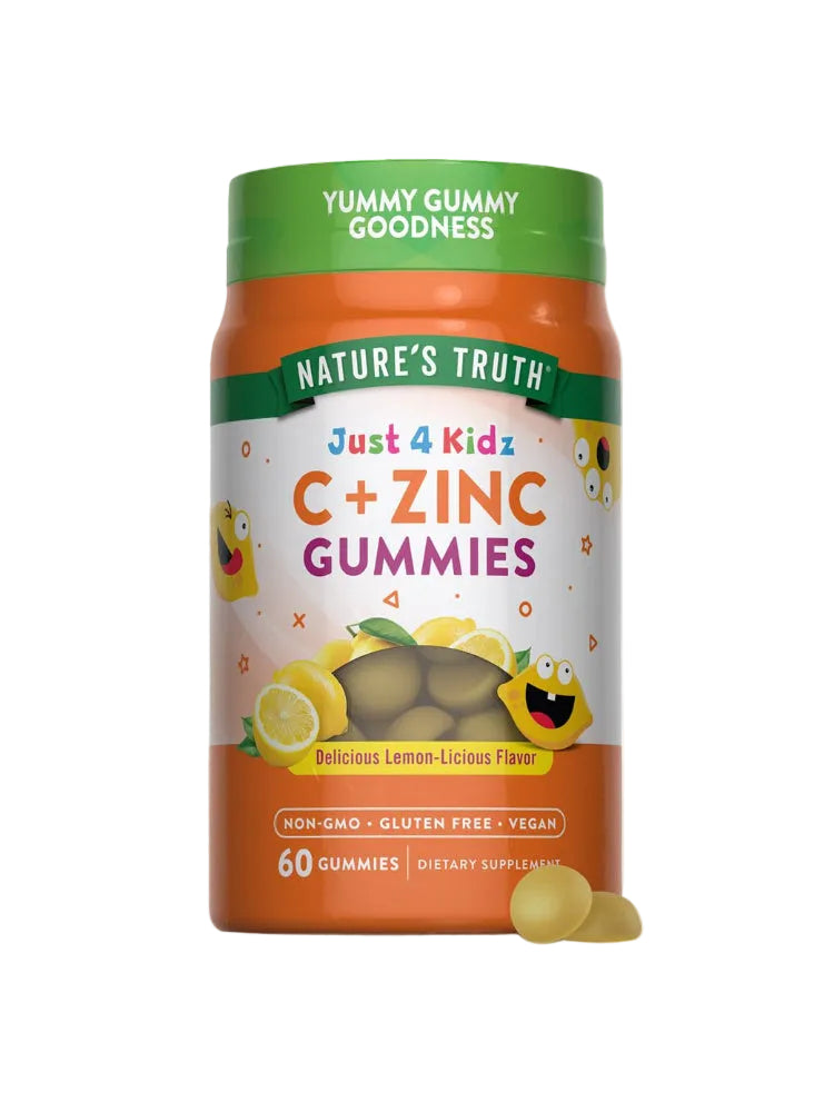Kids Vitamin C + Zinc (Delicious Lemon - Licious)