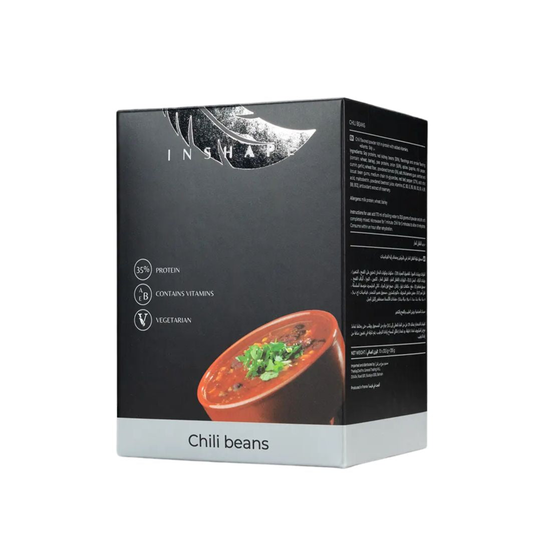 InShape Chili Mix, 10 Sachets | High-Protein Meal Replacement
