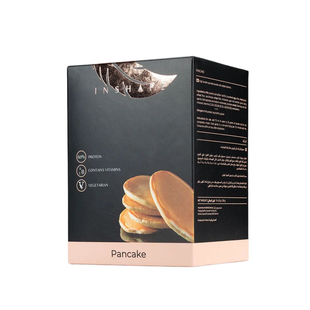 InShape Pancake Mix, 10 Sachets | High-Protein Meal Replacement