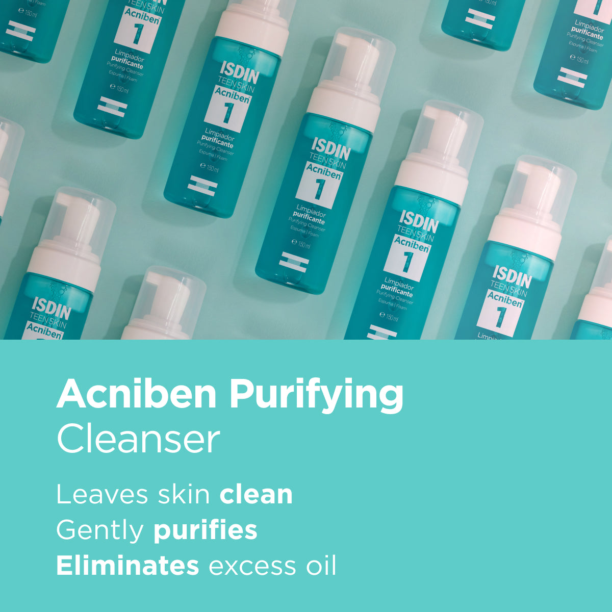 ISDIN Acniben Purifying Cleanser 150ml | Clean, Less Shiny Skin – product photo