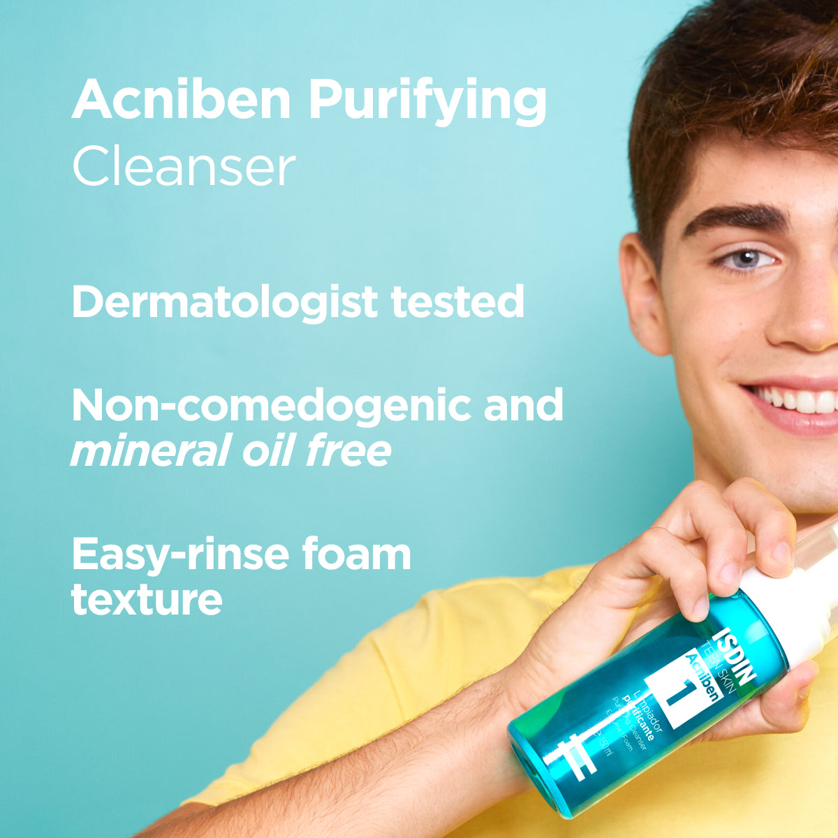ISDIN Acniben Purifying Cleanser 150ml | Clean, Less Shiny Skin – product photo