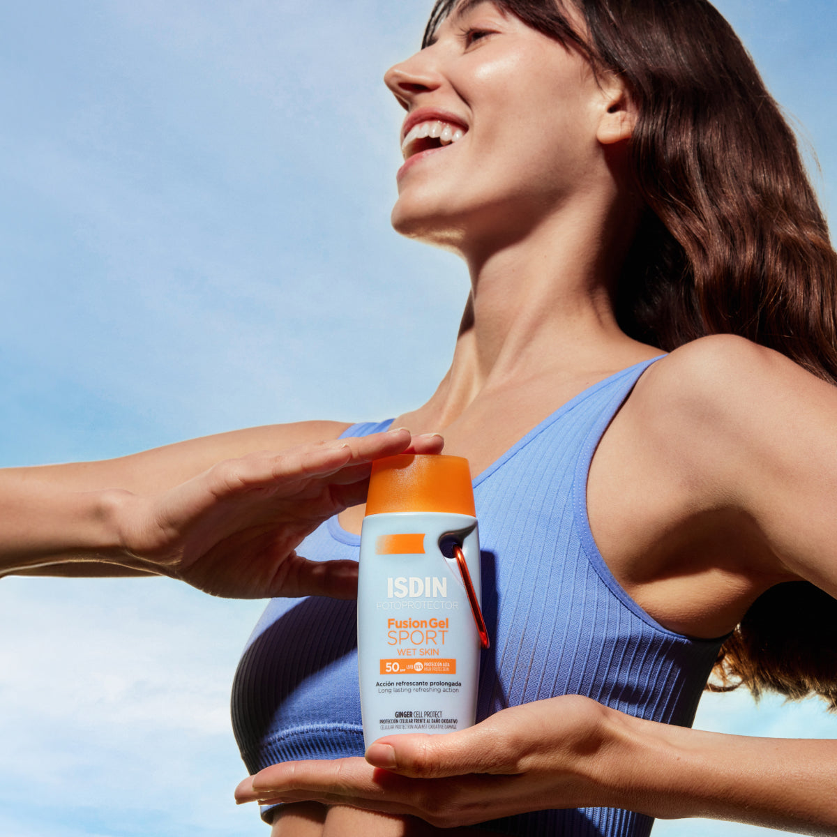 ISDIN Fotoprotector Fusion Gel Sport 100ml | Ultralight Sport SPF 50 – product photo