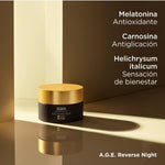 ISDIN Isdinceutics A.G.E. Reverse Night Cream 50ml | Overnight Repair for Firmer-Looking Skin – product photo