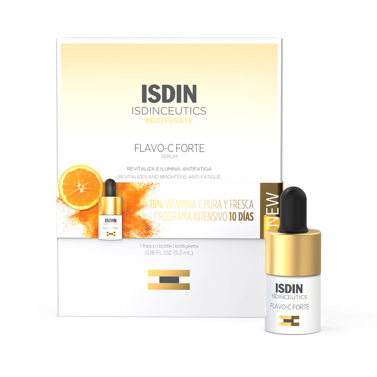 ISDIN Isdinceutics Flavo-C Forte Serum | Fresh Vitamin C Glow and Firmness