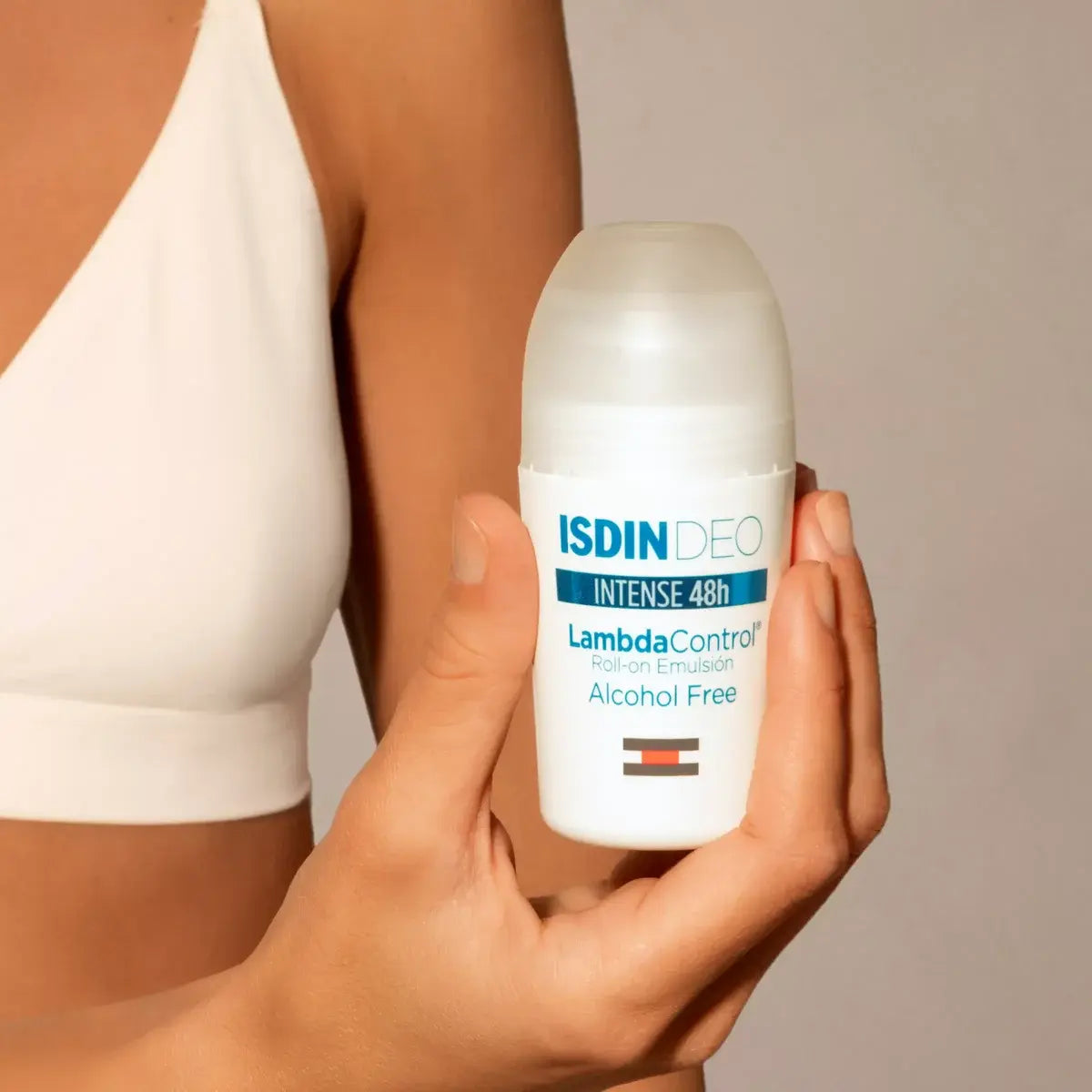ISDIN Lambda Control Free Roll-On 50ml | 48-Hour Alcohol-Free Protection – product photo
