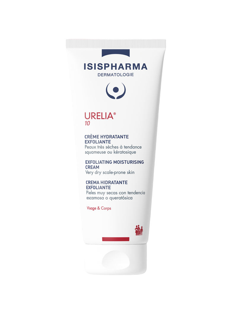 ISIS Pharma Urelia 10 Exfoliating Moisturizing Cream 150ml | Smoothing 10% Urea Cream