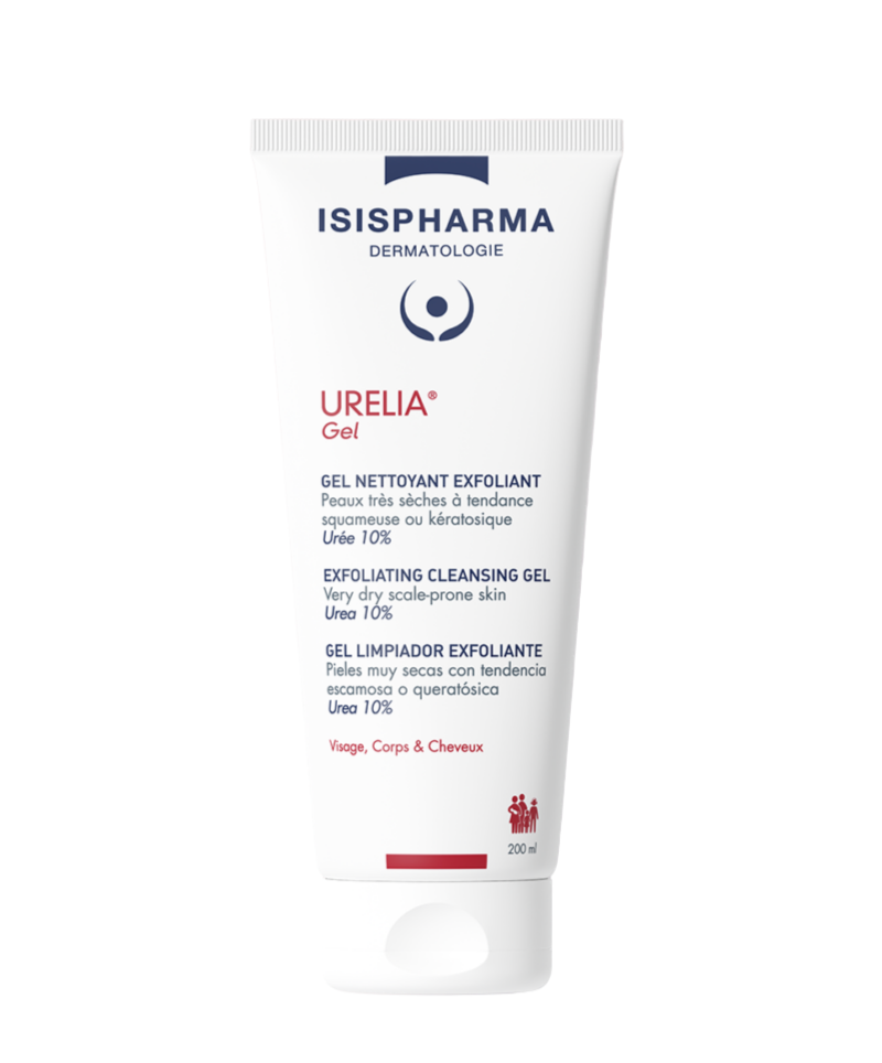 ISIS Pharma Urelia Gel Exfoliating Cleansing Gel 200ml | Gentle Exfoliating Cleanser