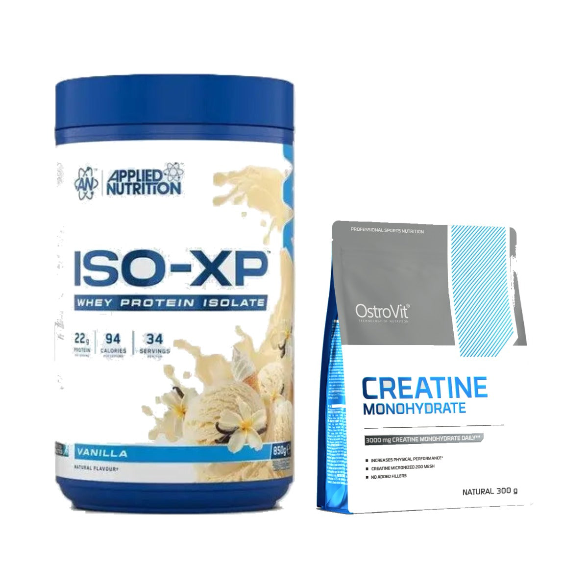 Applied Nutrition ISO-XP 850g + OstroVit Creatine 300g Bundle