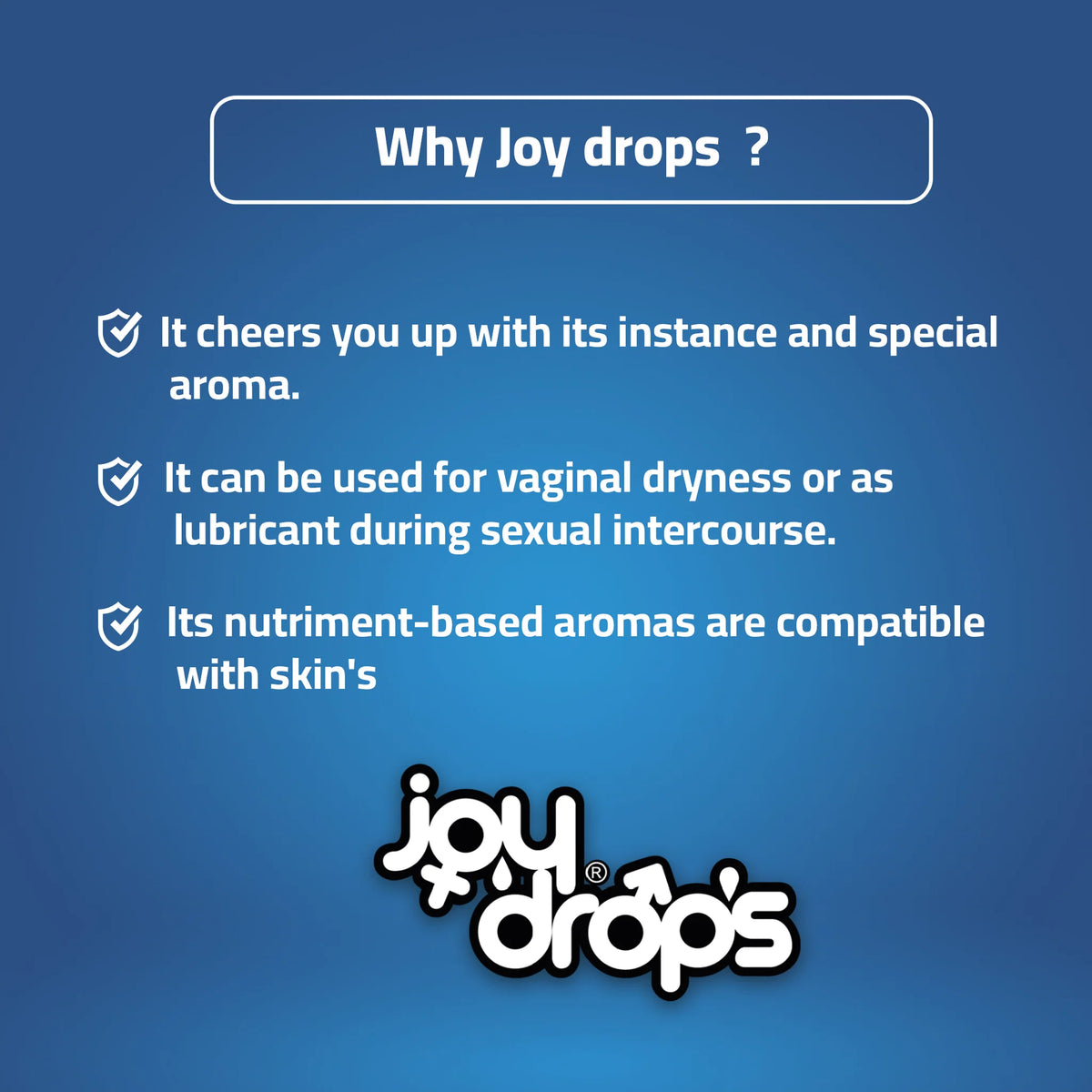 JoyDrops Cherry Personal Lubricant Gel 100ml – product photo