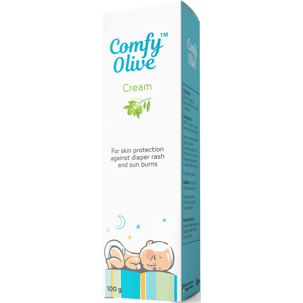 JP Nutraceuticals Comfy Olive Diaper Cream 100g