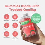 Kindnature Myo-Inositol & D-Chiro Inositol with Vitamin D & Folate, 120 Gummies | Inositol 40:1 with Vitamin D & Folate – product photo