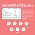 Kindnature Myo-Inositol & D-Chiro Inositol with Vitamin D & Folate, 120 Gummies | Inositol 40:1 with Vitamin D & Folate – product photo