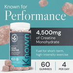 Known Nutrition Creatine, 60 Gummies – product photo