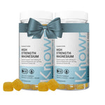 Known Nutrition High Strength Magnesium Vegan 2-Pack 300 mg, 60 Gummies | 300 mg Magnesium with Vitamin B6