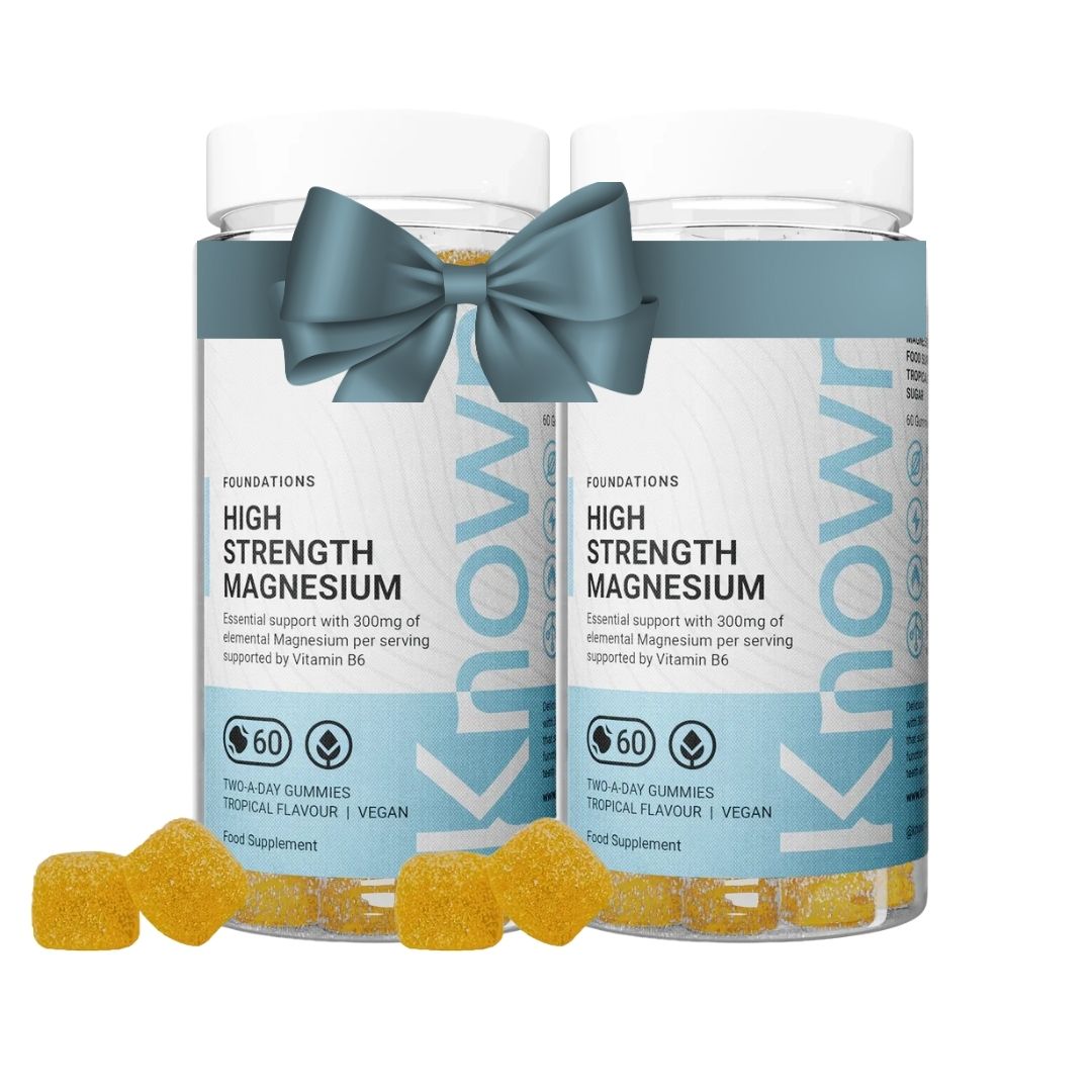 Known Nutrition High Strength Magnesium Vegan, 60 Gummies (2 Pack)