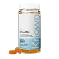علكات فيتامين D 25 ميكروغرام (1000 وحدة دولية) من Known Nutrition، 60 علكة