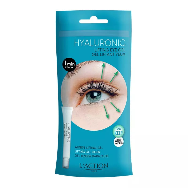 L'Action 1 Min Solution Lifting Eye Gel 15ml | Instant Smoothing Eye Gel