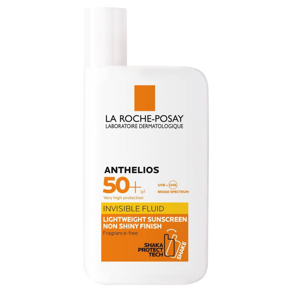 La Roche-Posay Anthelios Invisible Fluid Facial Sunscreen 50ml | Invisible SPF 50+ Protection