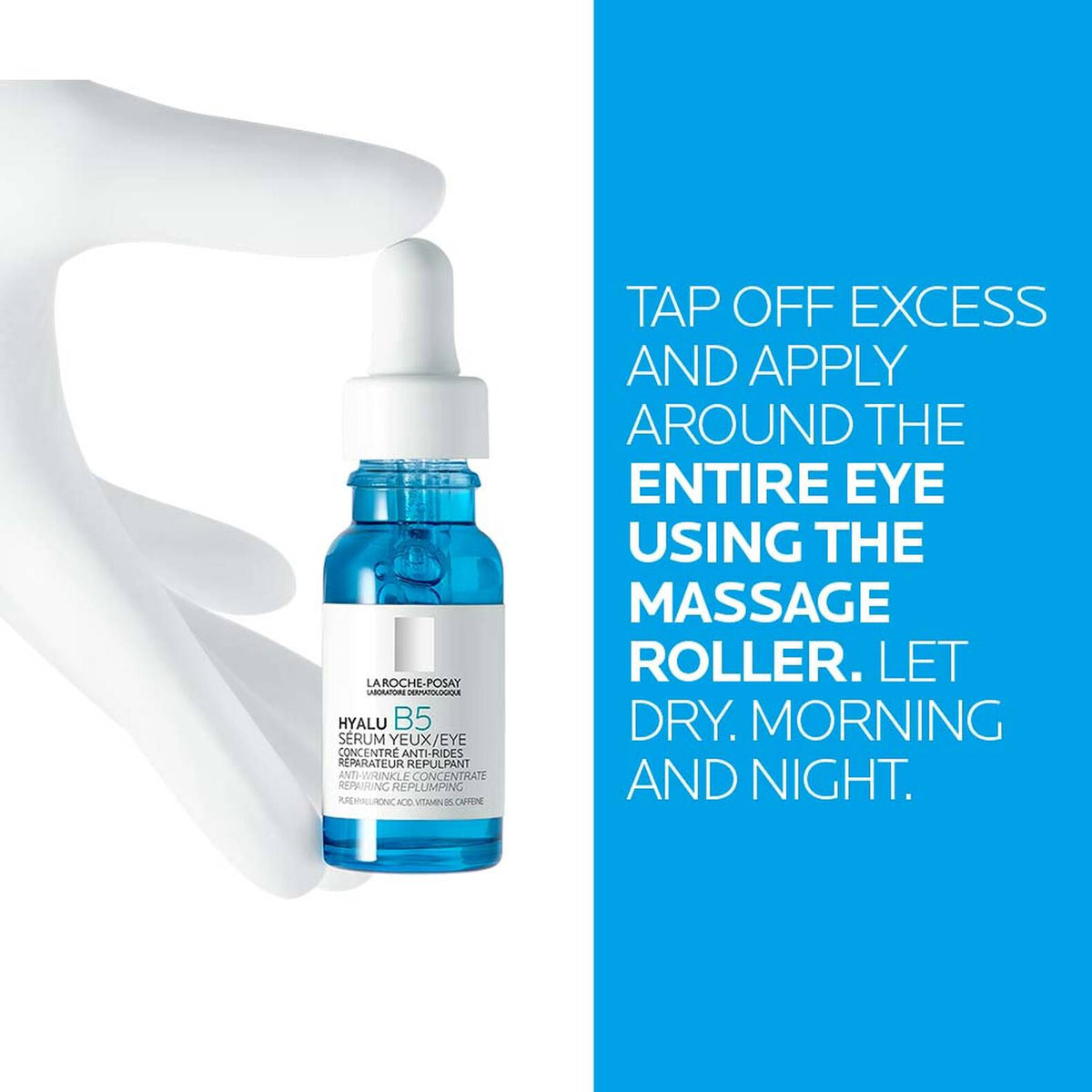 La Roche-Posay Hyalu B5 Eye Serum 15ml | Replumps and Brightens Eyes – product photo
