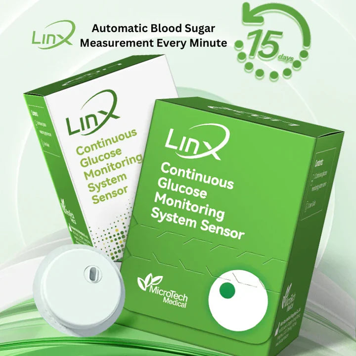 Linx CGM Sensors (1 Sensor/15 days) – product photo