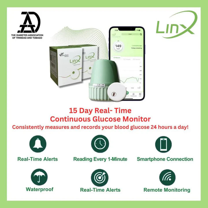 Linx CGM Sensors (1 Sensor/15 days) – product photo
