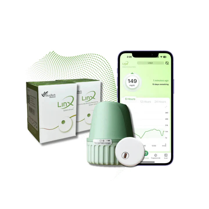 Linx CGM Sensors (2 Sensors/1 Month)