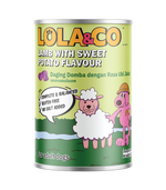 Lola & Co Lamb with Sweet Potato Flavour Wet Dog Food 400g | Lamb with Sweet Potato Flavour