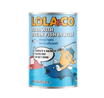 Lola & Co Tuna with Ocean Fish in Jelly Wet Cat Food 400g 6-Pack | Tuna and Ocean Fish in Jelly