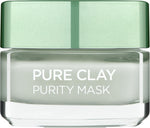 L'Oréal Paris Pure Clay Purity Mask Eucalyptus 50ml | Purity Clay Mask with Eucalyptus – product photo