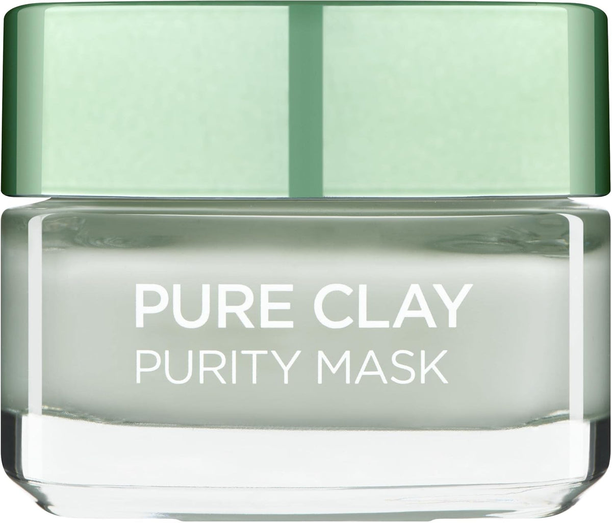 L'Oréal Paris Pure Clay Purity Mask Eucalyptus 50ml | Purity Clay Mask with Eucalyptus – product photo