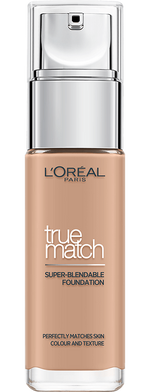 L'Oréal Paris True Match Super-Blendable Foundation | Hydrating, Blendable Natural Finish – product photo