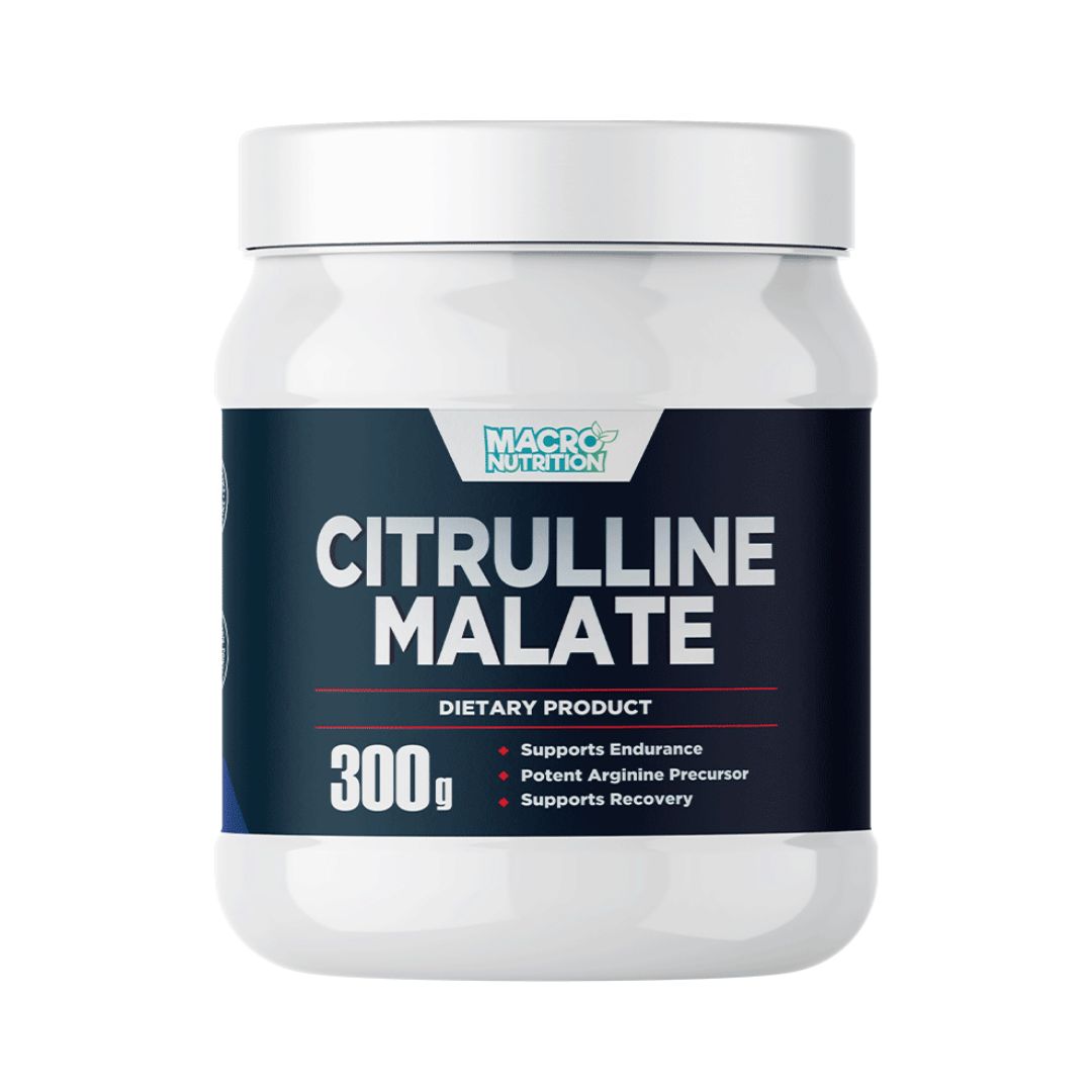 Macro Nutrition Citrulline Malate, 300g | Citrulline Malate Powder, 75 Servings