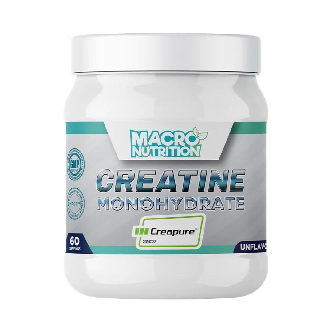 Macro Nutrition Creatine Creapure®, 300g | Creapure® Creatine Monohydrate Powder