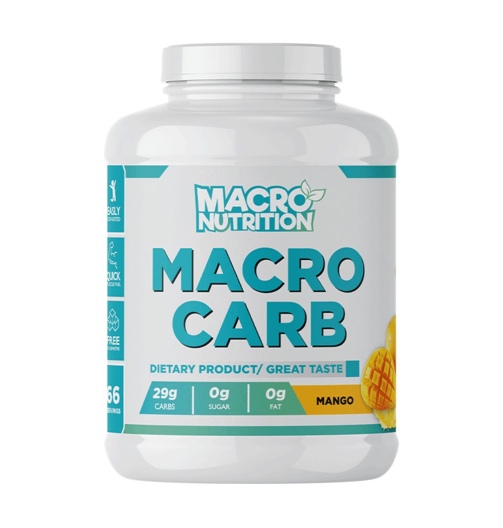 Macro Nutrition Macro Carb, 2kg | Cluster Dextrin & Maltodextrin Carbohydrate Powder