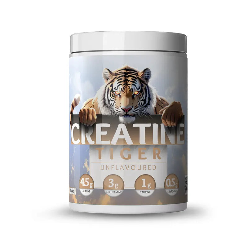 Macro Nutrition Tiger Creatine, 500g | Creatine Monohydrate Formula with Electrolytes