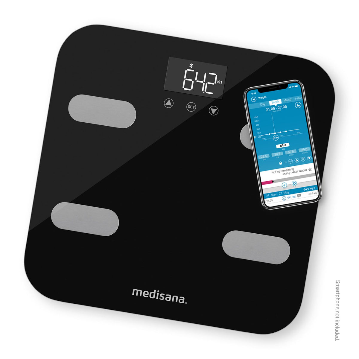 Medisana BS 602 Connect WiFi & Bluetooth Body Analysis Scale