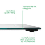 Medisana PS 400 Glass Personal Scale – product photo