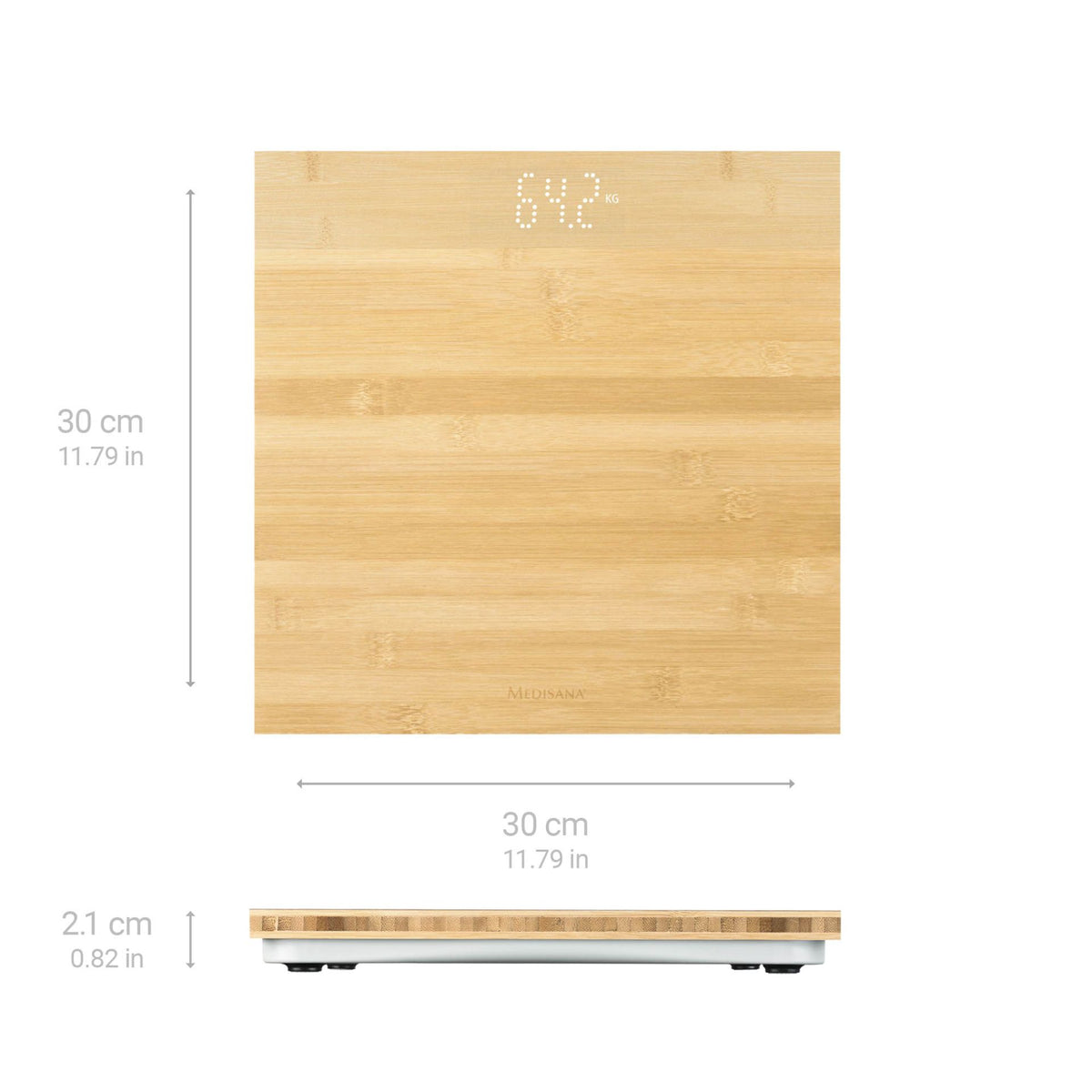 Medisana PS 440 Bamboo Personal Scale – product photo