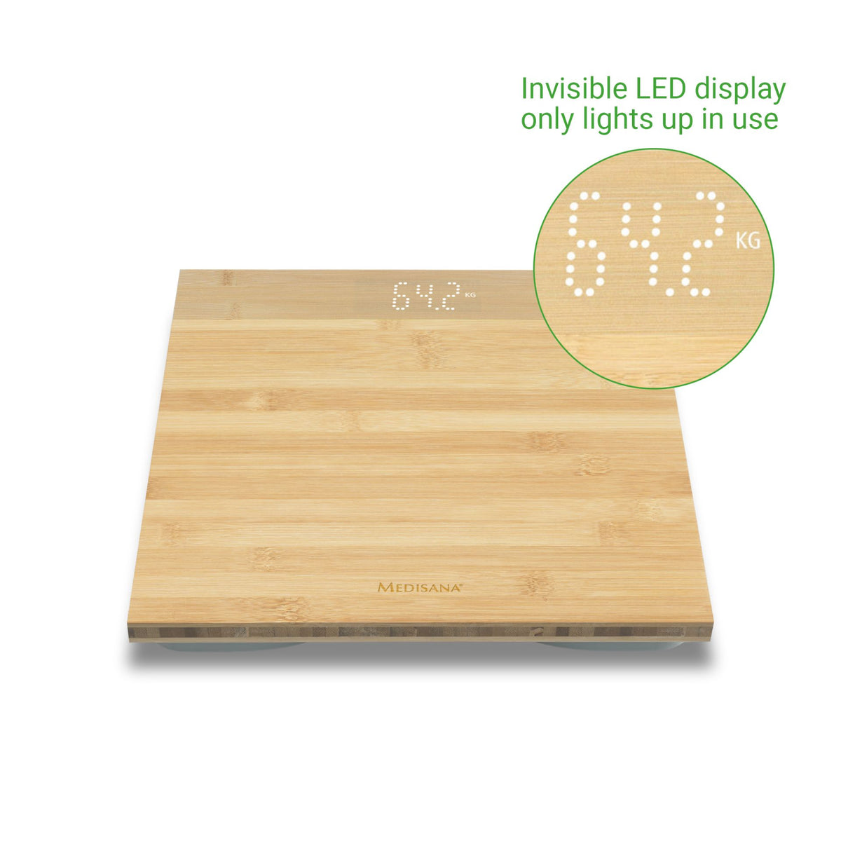 Medisana PS 440 Bamboo Personal Scale – product photo