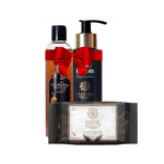 Misk Black Misk Body Extra Care Set 3-piece kit Kit | Scrub, Hydrate and Refresh