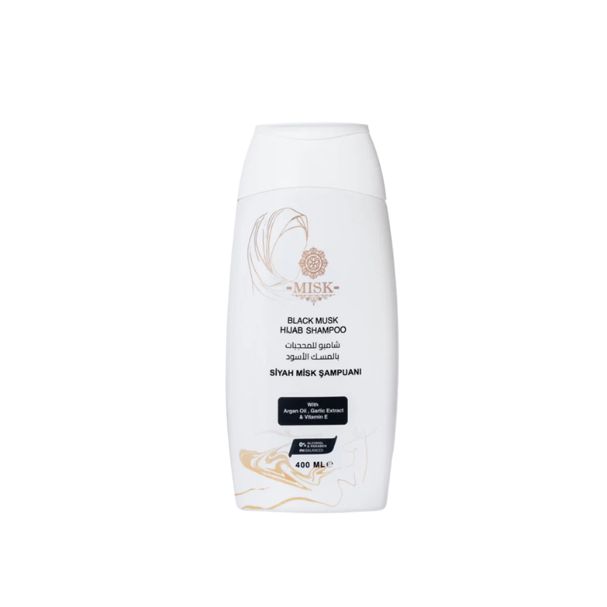 Misk Shampoo for Veiled Women 400ml | Strengthening Care for Weak Hair